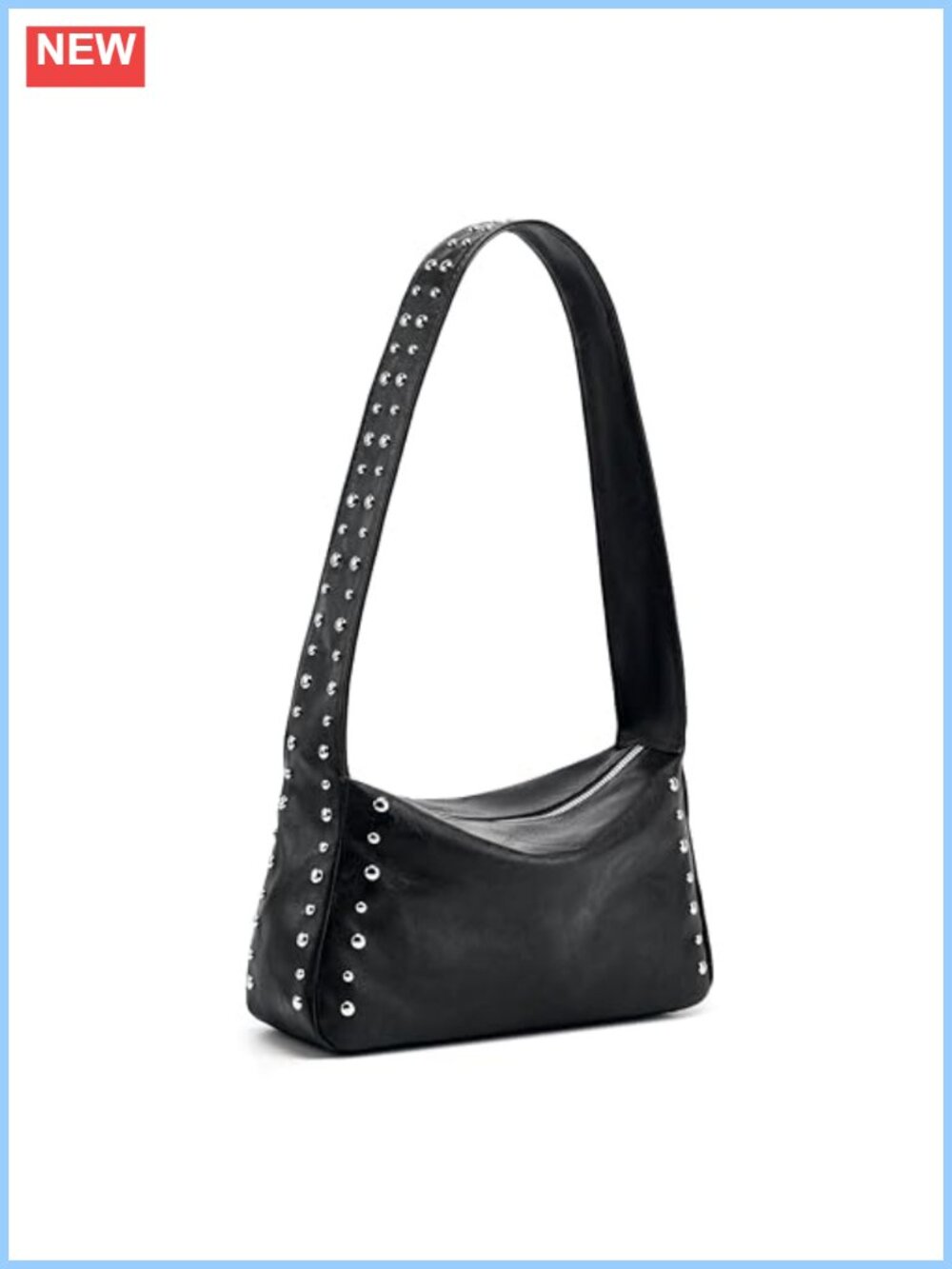 Studded Shoulder Bag Vegan Small Purse Y2K Purse